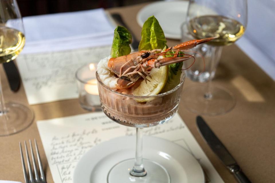The prawn cocktail (Adrian Lourie)