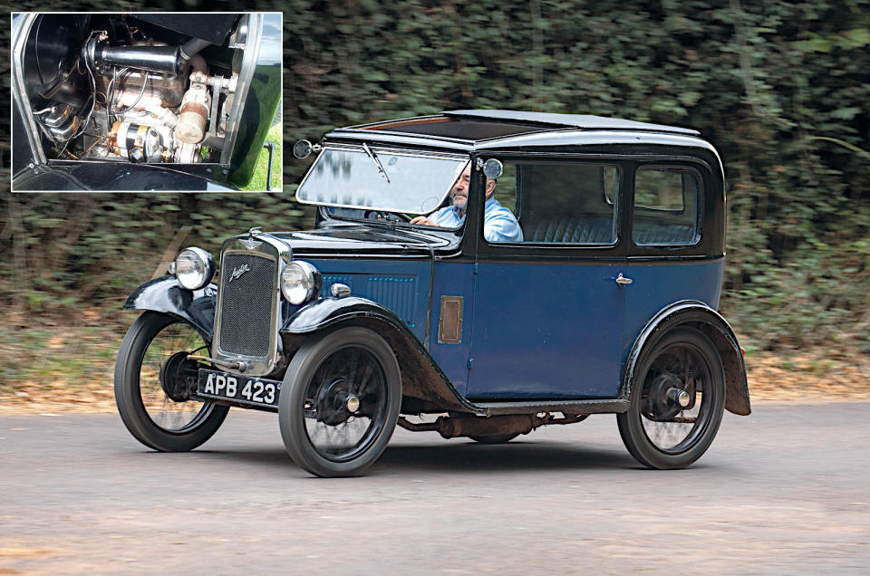 <p>Hardly any British motorists of the 1920s and 1930s – and indeed very few pedestrians – would have been unaware of the Austin Seven, which at one point even had a <strong>song written about it</strong>. The little car was exceptionally popular, and its four-cylinder engine (usually though not always measuring <strong>747cc</strong>) was both economical in its standard form and capable of being tuned to produce remarkable amounts of power, especially when <strong>supercharged</strong>.</p><p>More than 80 years after the Seven was discontinued, there’s very little reason why a non-enthusiast should know about it, but there are plenty of these cars and their derivatives still around if you know where to look.</p>