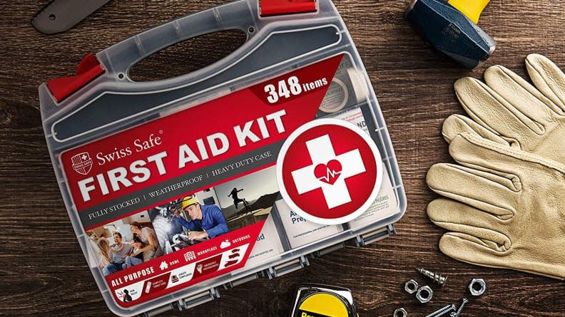 Accidents happen, but you can be ready with this first aid kit.