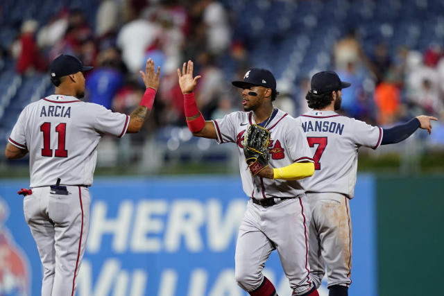 Olson blasts 2 HRs, Acuña has 4 hits as Strider, Braves overpower Phillies  11-4