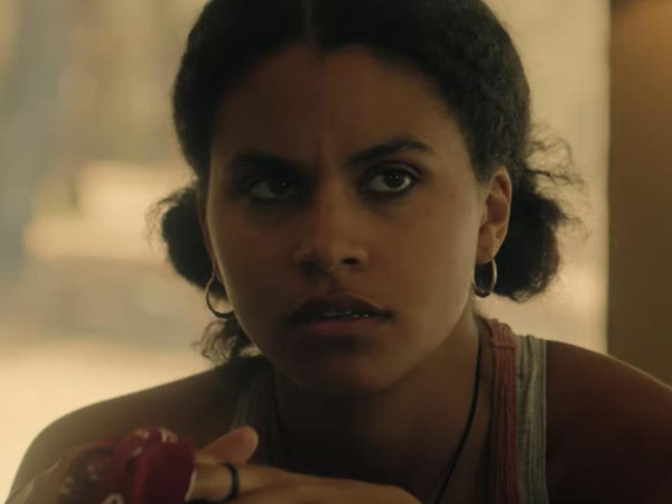 Zazie Beetz as Bo in "Black Mirror" season 6.