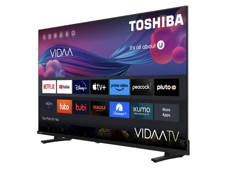  Toshiba smart TV. 