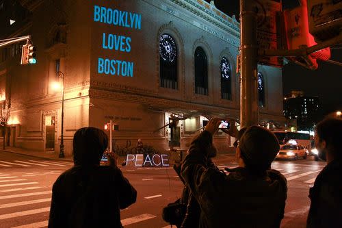 How Occupy Wall Street Lit Up Brooklyn with Love for Boston