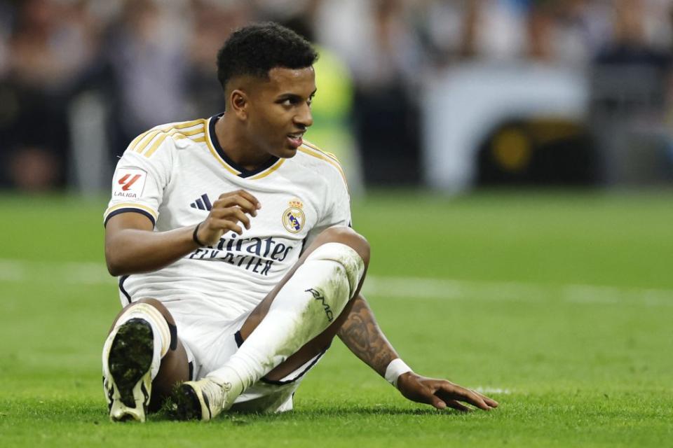 What’s in store for Rodrygo this summer? (Photo by OSCAR DEL POZO/AFP via Getty Images)