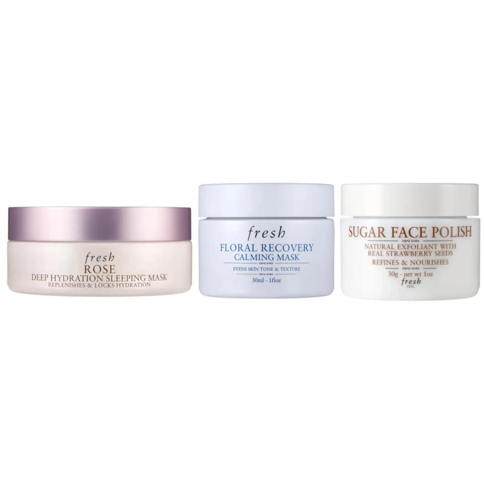 Fresh Favourites Mask Trio. (Photo: LookFantastic SG)