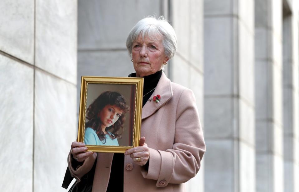 Marie McCourt, the mother of Helen McCourt, described her thoughts following the news that her daughter’s killer had died (Gareth Fuller/PA) (PA Archive)