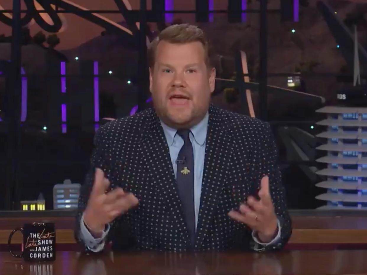 The Late Late Show host James Corden (The Late Late Show)