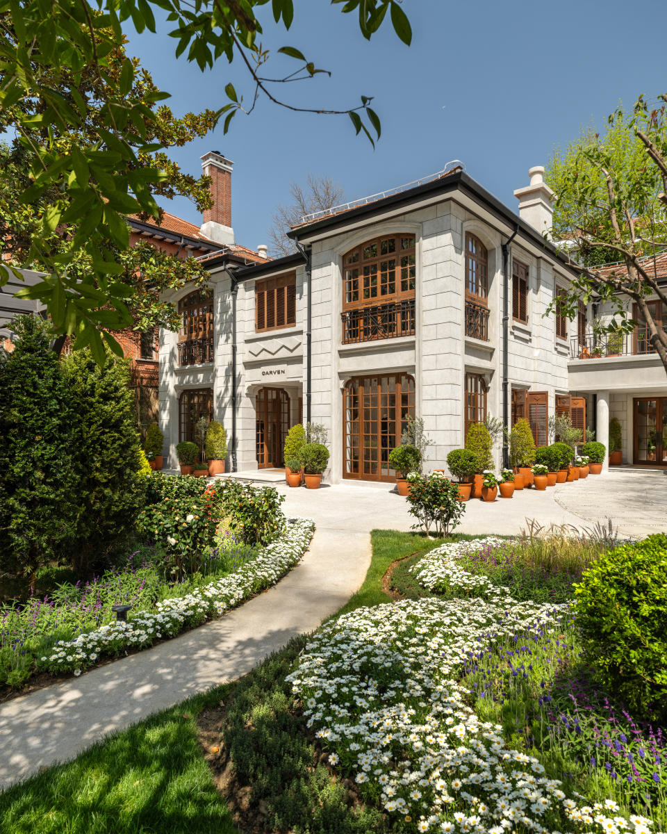 Carven's standalone store lives inside a Western-style house at the ICCF Garden Store.