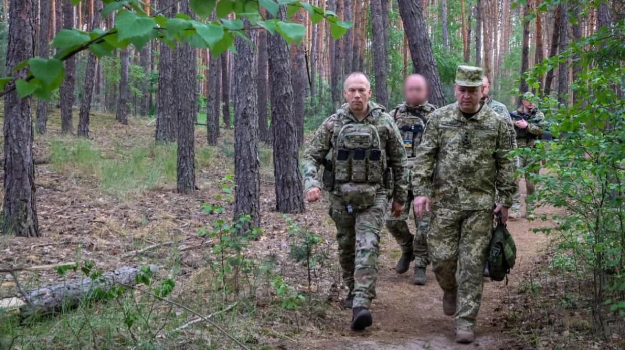 Stock photo: Colonel General Oleksandr Syrskyi on Facebook