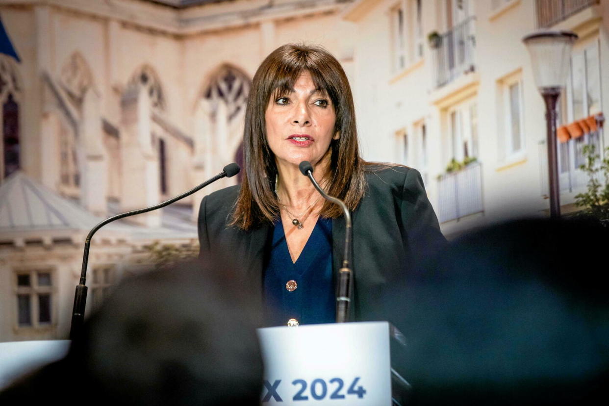 Anne Hidalgo laisse planer le mystère sur un troisième mandat de maire de Paris, dont l'élection aura lieu en 2026.  - Credit:Chang Martin/SIPA / SIPA / Chang Martin/SIPA