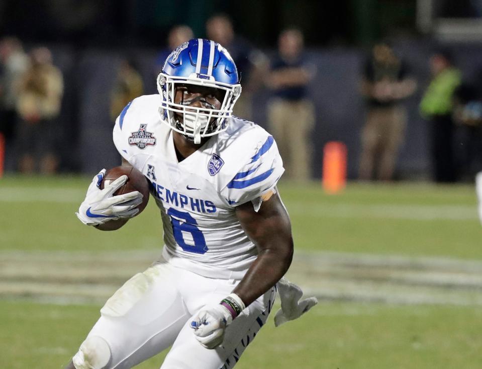 Darrell Henderson Jr., is second in most major career rushing categories at Memphis University, behind only DeAngelo Williams.
