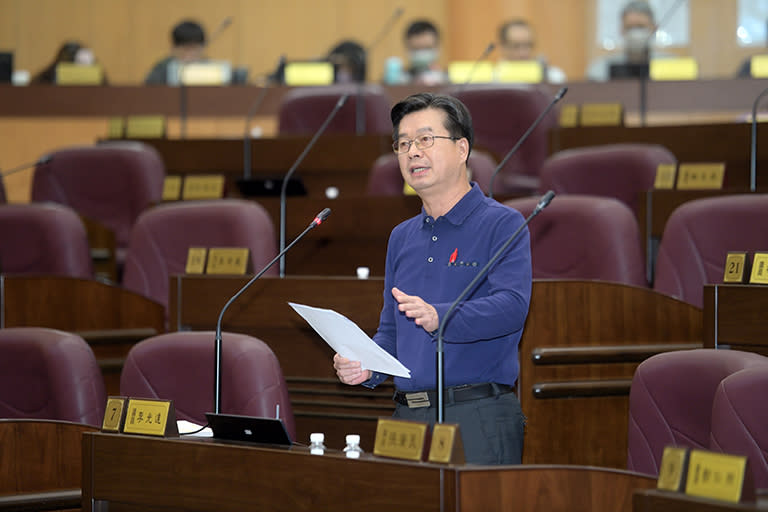 打造鐵路地下化願景，市議員李光達：啟動桃園火車站站體周邊再生計畫。（圖／市議會提供） 