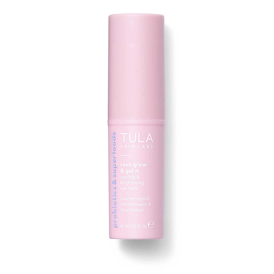 TULA ROSE GLOW & GET IT COOLING & BRIGHTENING EYE BALM