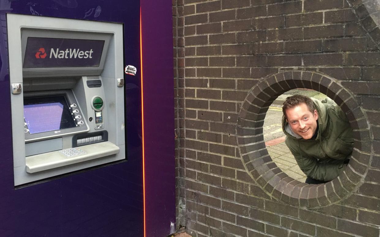 Gavin Haines at the NatWest Hole in Ilkeston, Derbyshire