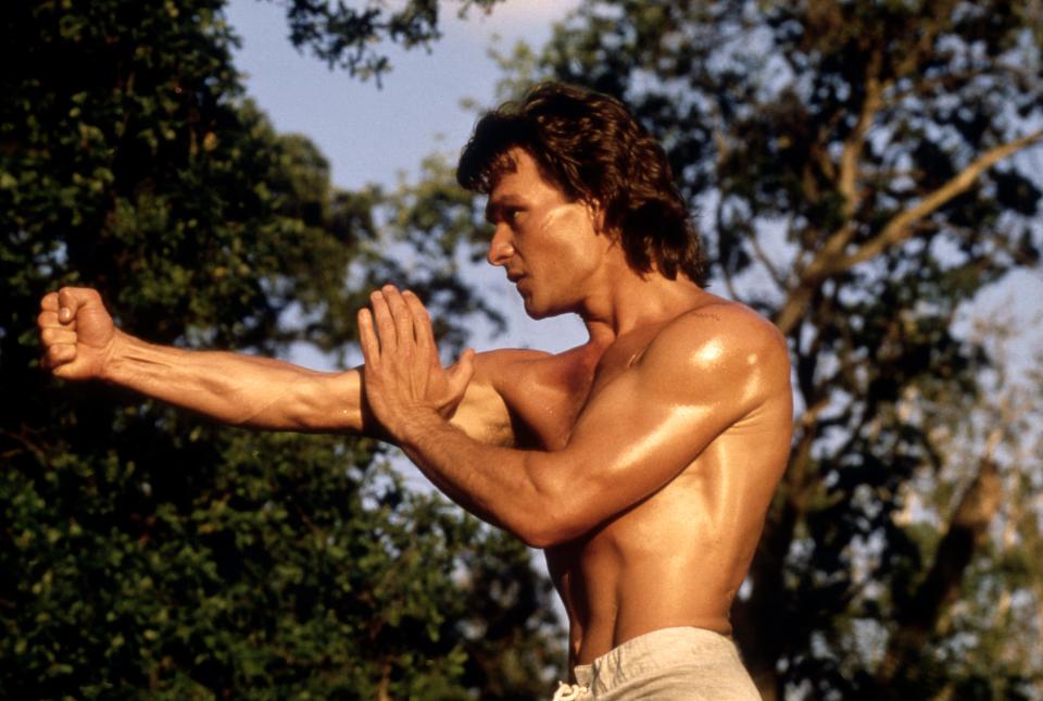 Growing up, Patrick Swayze was both a dancer and a football player.