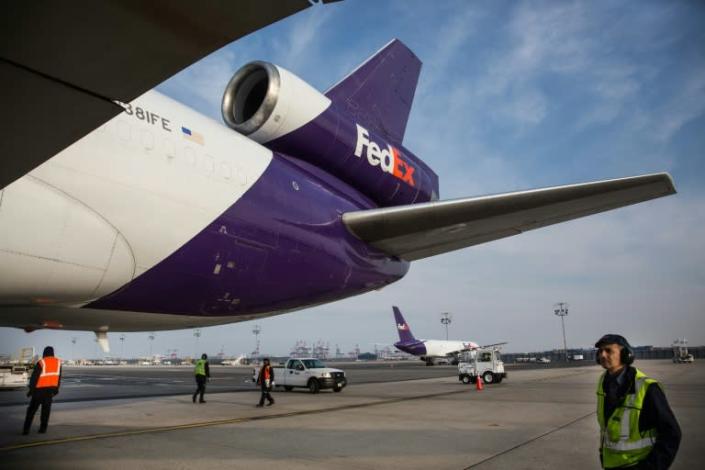 FedEx and other delivery services will transport the vaccines across the United States and the world
