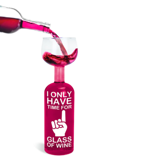 23) BigMouth Inc. Ultimate Wine Bottle Glass