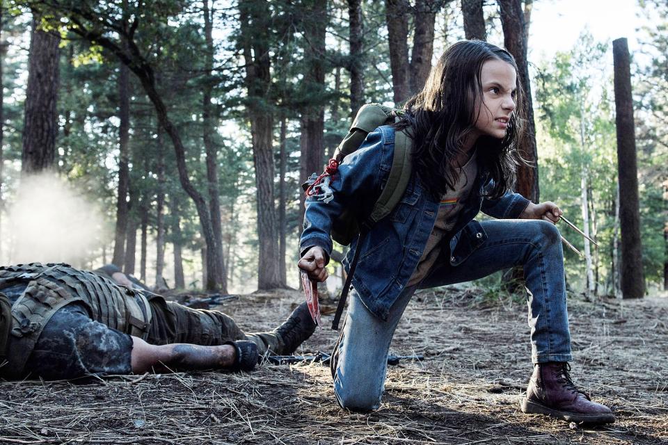 Dafne Keen in Logan (Credit: Fox)