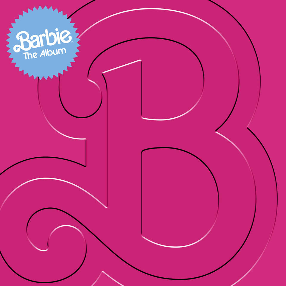 This image provided by Atlantic Recording Corporation/Warner Bros. Entertainment Inc./Mattel, Inc., shows the cover of the "Barbie The Album" soundtrack. (Courtesy of Atlantic Recording Corporation/Warner Bros. Entertainment Inc./Mattel, Inc. via AP)