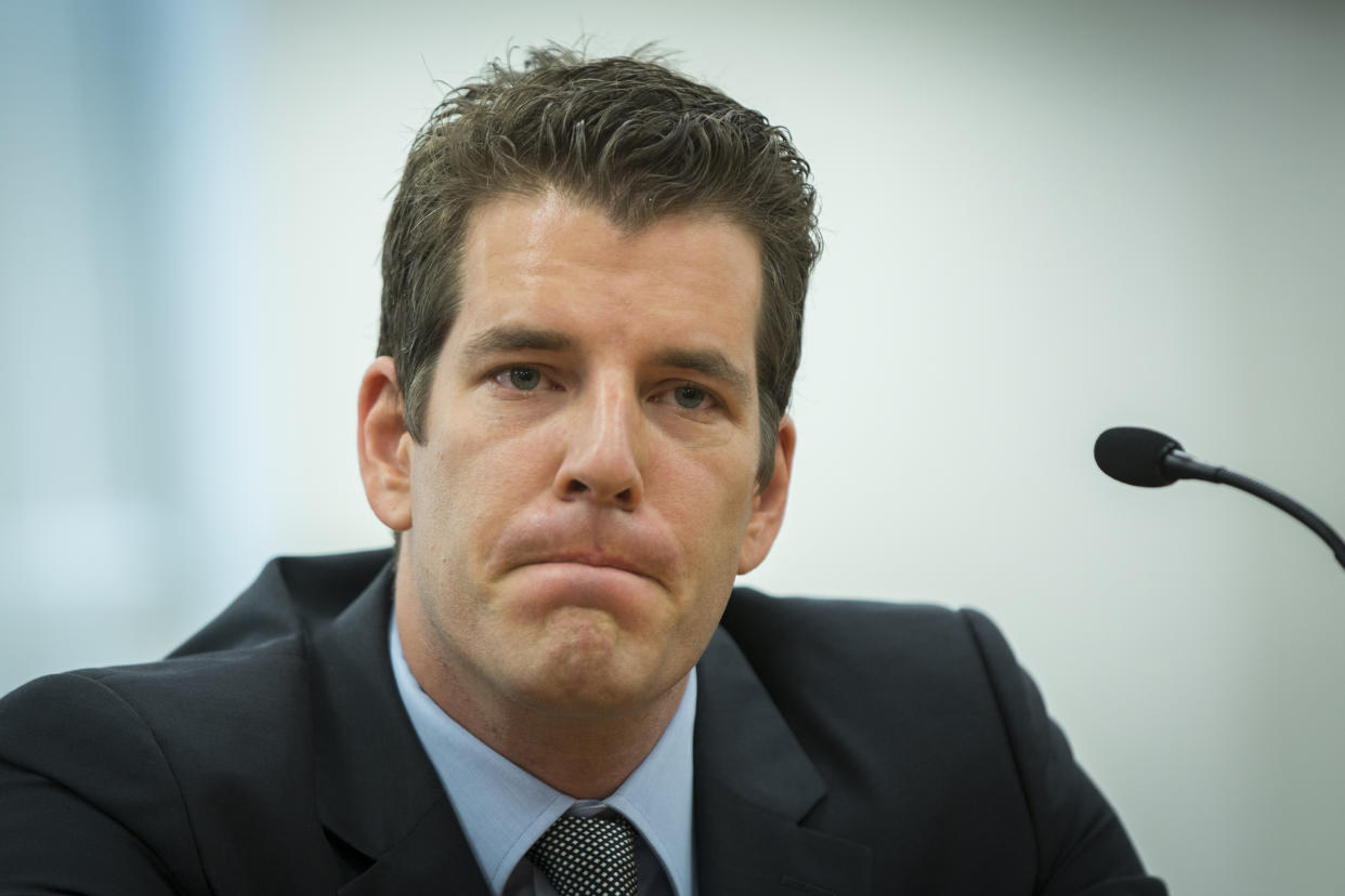 Tyler Winklevoss. Photo: Lucas Jackson, Reuters