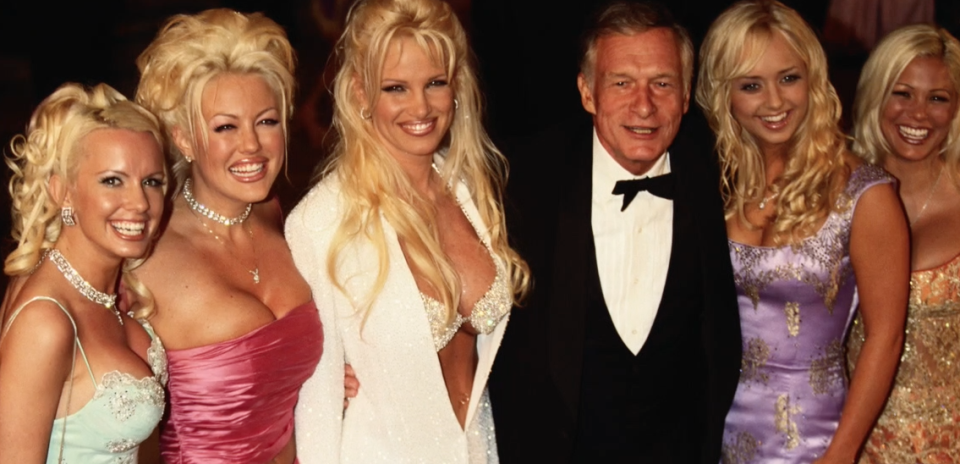 Hugh Hefner siempre estuvo rodeado de “conejitas” y de Playmates famosas. Foto: Getty images