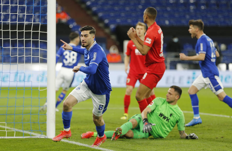 Dank dem frühen Treffer von Suat Serdar feiert Schalke 04 seinen zweiten Saisonsieg. (Bild: Reuters)