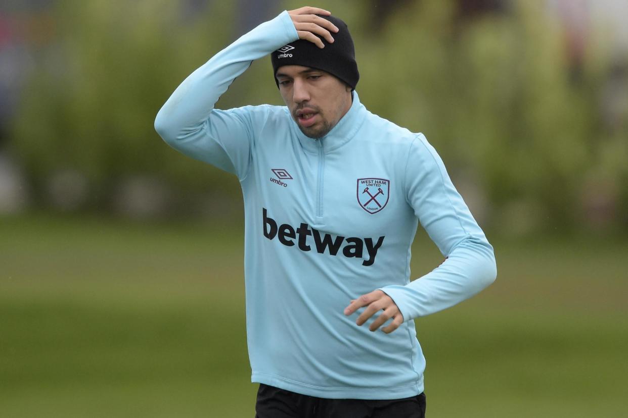 Settled: Sofiane Feghouli: West Ham United via Getty Images