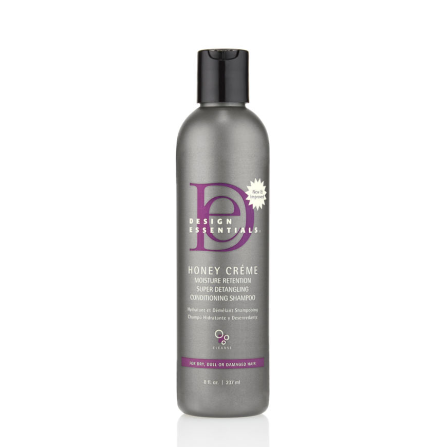 1) Design Essentials Honey Crème Moisture Retention Shampoo