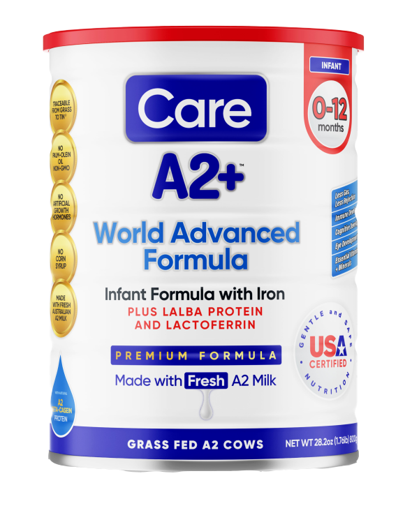 Care A2+ is an Australian-owned and run nutrition and wellness company, producing infant and toddler formula alongside "premium products focused on nutrition and wellbeing," according to its website.
