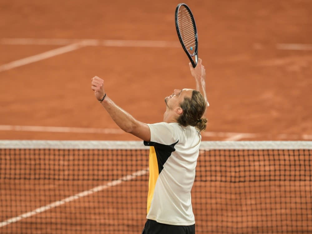 Alexander Zverev will auch gegen Rune wieder jubeln (Bertrand GUAY)