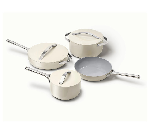 Caraway Home 6.5 Mini Sauce Pan Cream