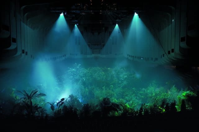 Pierre Huyghe's 'A Forest of Lines,' July 2008 Event, Sydney Opera House Film, color, sound