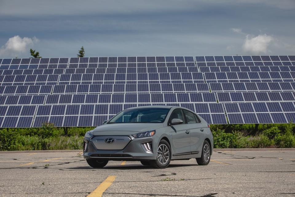 2020 hyundai ioniq ev limited front