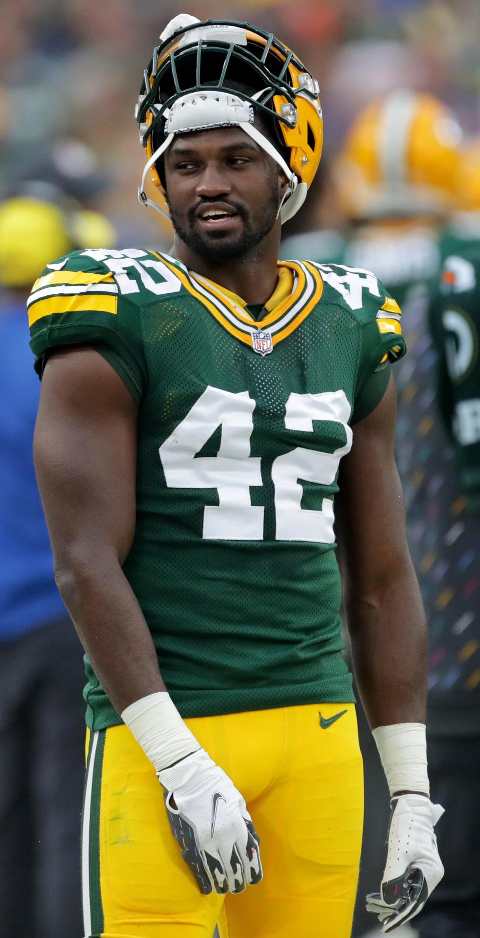 Oren Burks was a special teams leader with the Packers but signed with San Francisco this offseason.