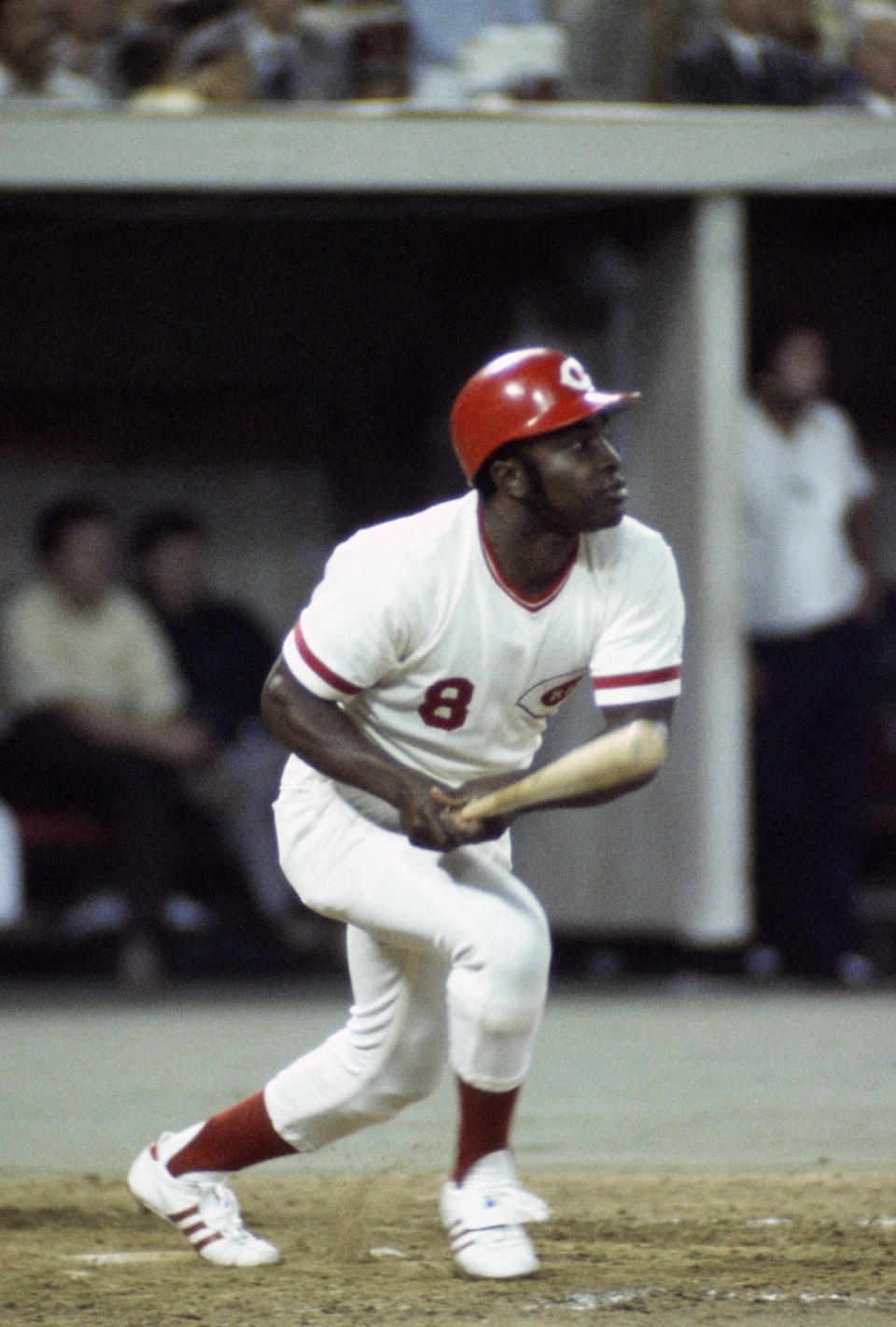 Nicknamed 'Little Joe,' Morgan played bigger than his stature. The second baseman was a key cog of Cincinnati's Big Red Machine, winning two World Series in his eight seasons with the Reds. By the time he was done playing, Morgan, who also played for the Astros, Phillies and A's, had carved out a Hall of Fame career and established himself as one of the best second basemen of all time. Morgan, who went on to have a long broadcasting career, was 77.