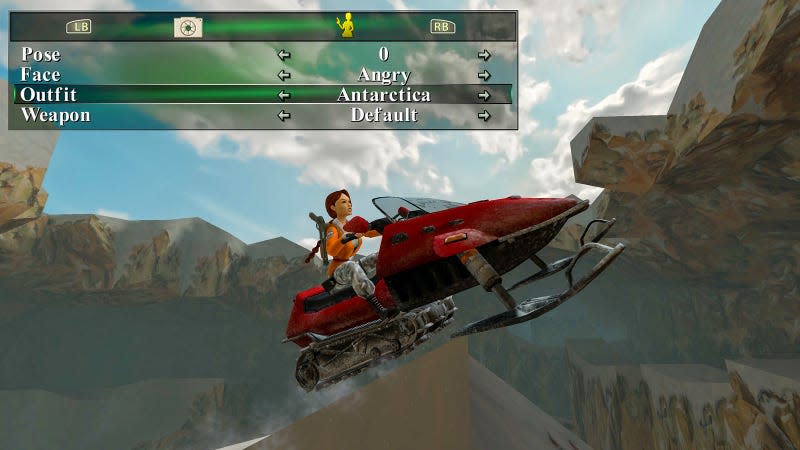 A screenshot shows the in-game Photo mode controls. 