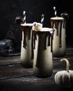 <p>Celebrate Halloween with this spooky milkshake. This recipe uses vanilla ice cream blended together with pumpkin spice and pumpkin puree for a seasonal treat. Then booze it up with a splash of bourbon. It’s also a <a href="https://www.thedailymeal.com/cook/use-your-leftover-halloween-candy-these-11-dessert-recipes-0?referrer=yahoo&category=beauty_food&include_utm=1&utm_medium=referral&utm_source=yahoo&utm_campaign=feed" rel="nofollow noopener" target="_blank" data-ylk="slk:great dessert you can top off with your favorite Halloween candy;elm:context_link;itc:0;sec:content-canvas" class="link ">great dessert you can top off with your favorite Halloween candy</a>.</p> <p><a href="https://www.thedailymeal.com/recipe/pumpkin-spice-milkshake-recipe?referrer=yahoo&category=beauty_food&include_utm=1&utm_medium=referral&utm_source=yahoo&utm_campaign=feed" rel="nofollow noopener" target="_blank" data-ylk="slk:For the Jack-O’-Lantern Milkshake recipe, click here.;elm:context_link;itc:0;sec:content-canvas" class="link ">For the Jack-O’-Lantern Milkshake recipe, click here.</a></p>