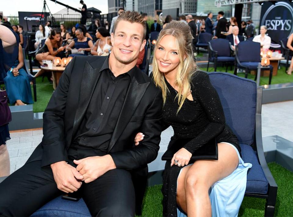 Rob Gronkowski, Camille Kostek, 2021 ESPY Awards, ESPYS