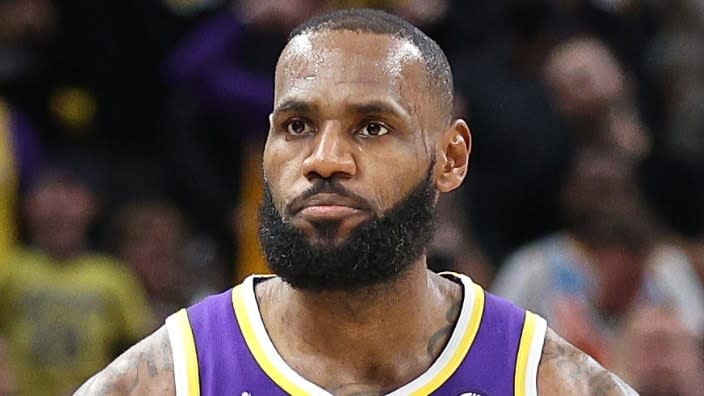 LeBron James of the Los Angeles Lakers has been authorized to return to the court after entering NBA health and safety protocols when he tested positive for COVID-19 on Tuesday. (Photo: Andy Lyons/Getty Images)