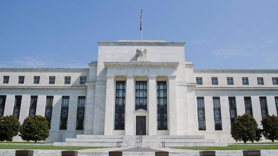 Der Hauptsitz der US-Notenbank Federal Reserve in Washington.