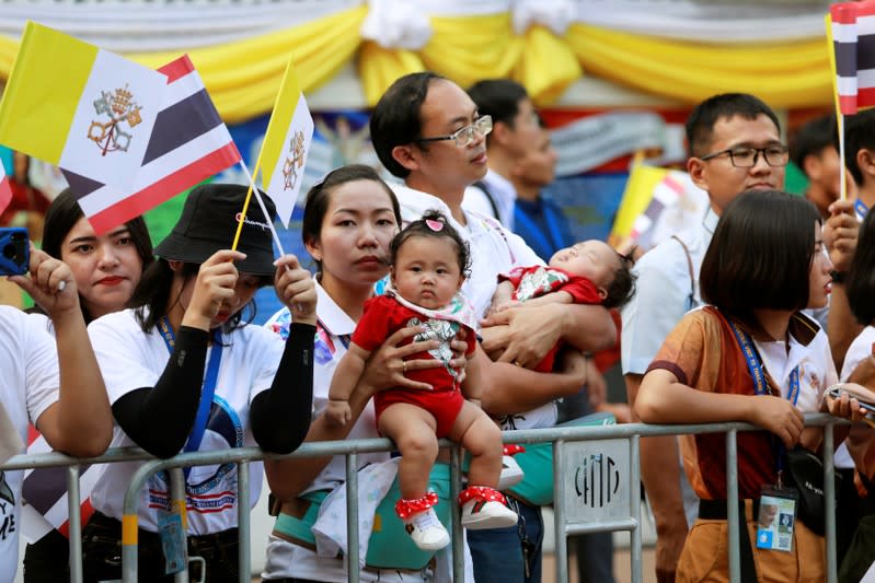 Pope Francis visits Thailand