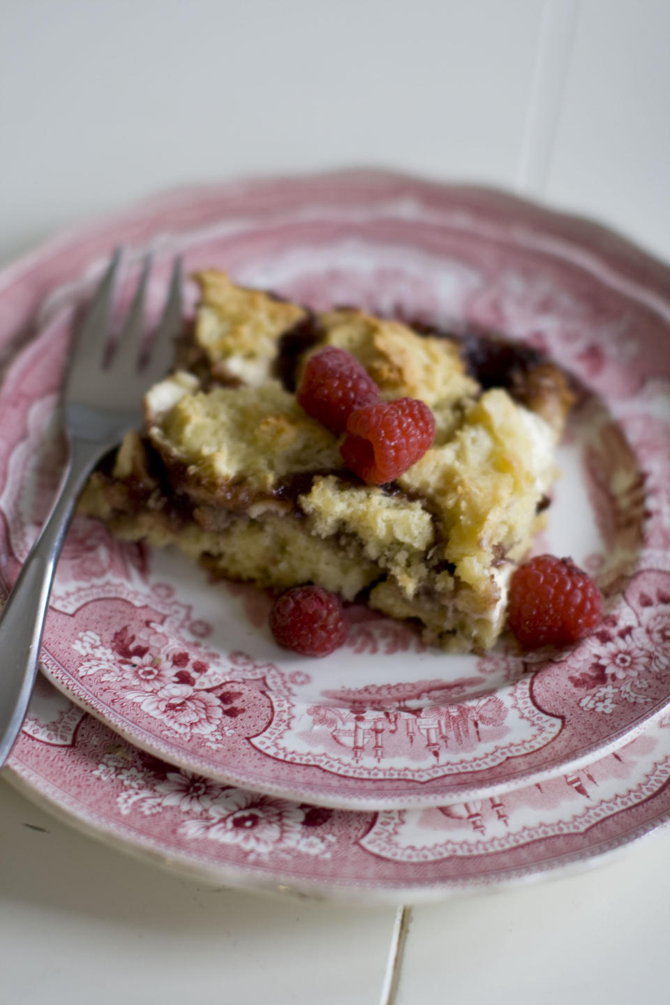 This Nov. 11, 2013 photo shows raspberry and cream cheese stuffed biscuits in Concord, N.H. (AP Photo/Matthew Mead)