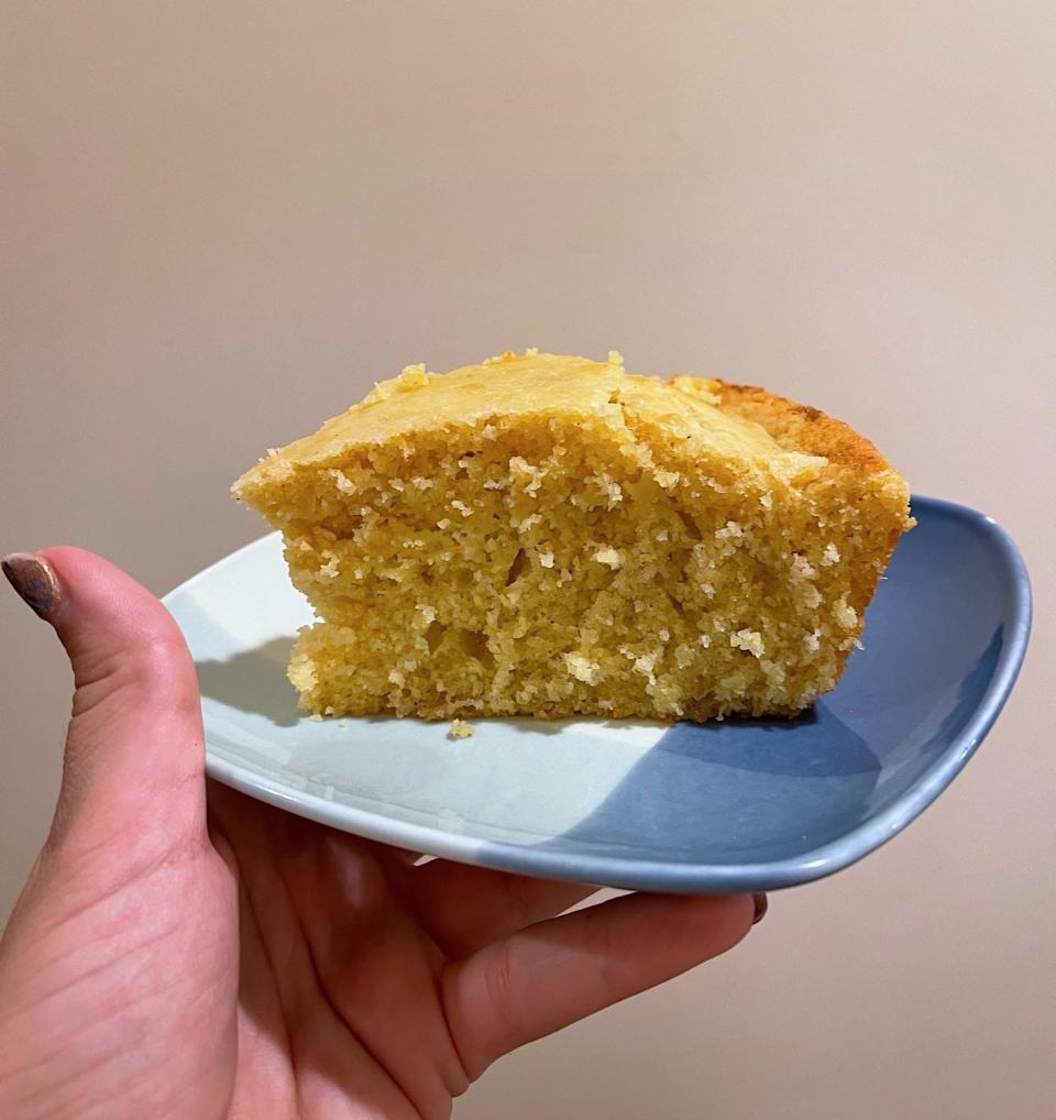 Slice of Ina Garten cornbread