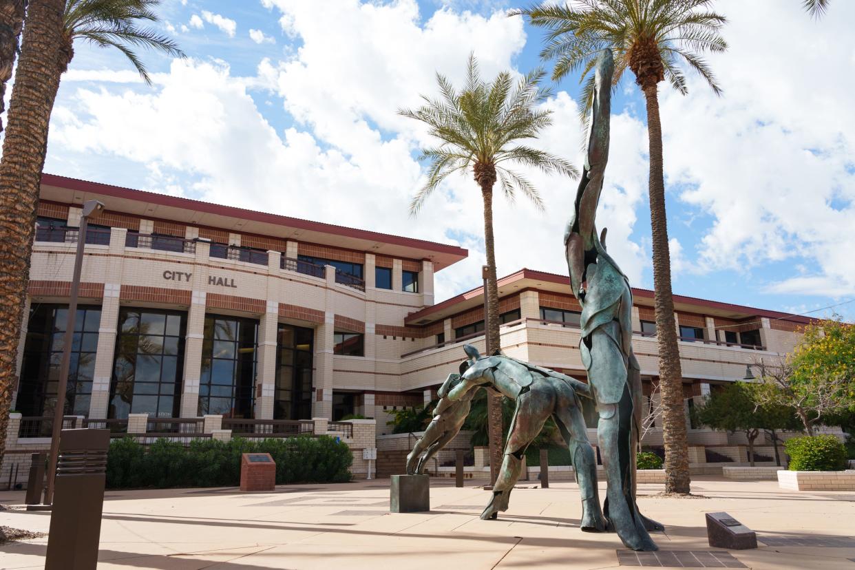 Peoria City Hall as seen on Feb. 19, 2023.