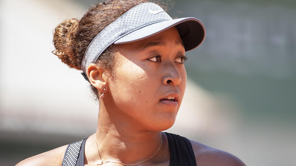 Naomi Osaka is facing increasing scrutiny iver her move to boycott media obligations at the French Open. (Photo by Tim Clayton/Corbis via Getty Images)