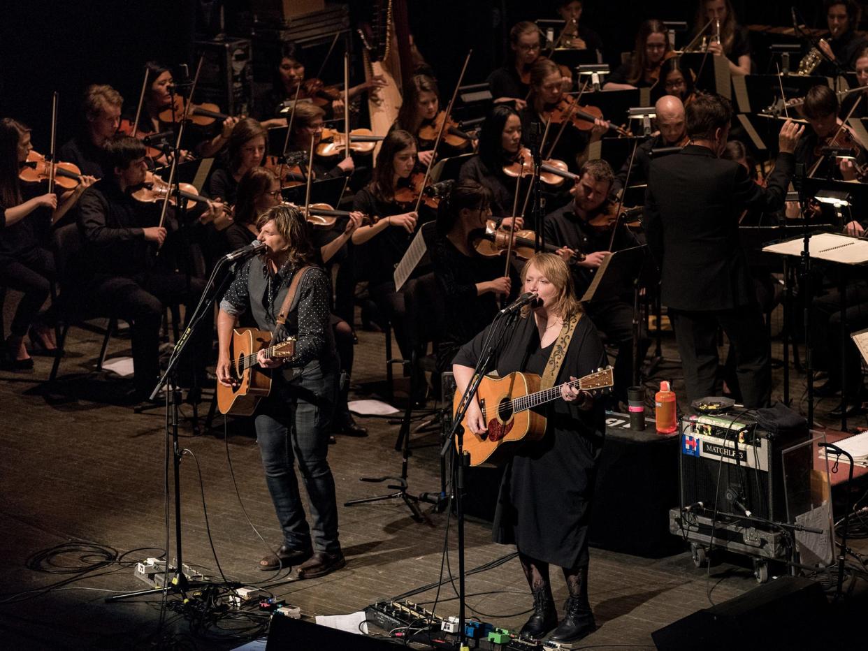 Georgia-based folk pop duo The Indigo Girls are scheduled to perform with the University of Georgia Symphony Orchestra on Oct 10 and 11, 2023. 