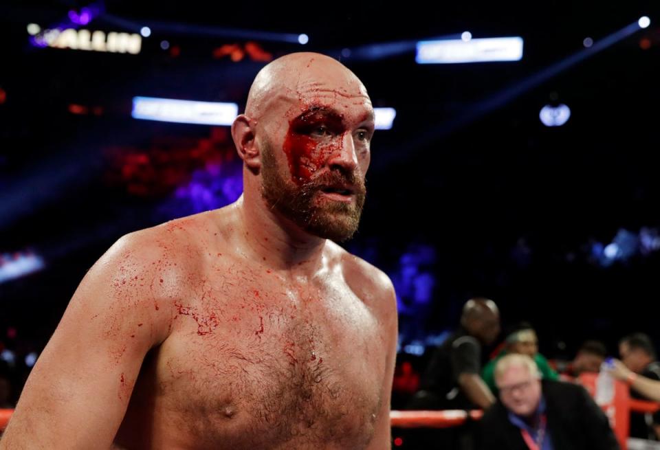 Otto Wallin gave Tyson Fury an uncomfortable night in 2019 (AP)