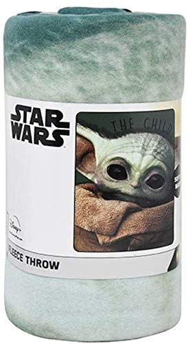Star Wars Mandalorian Baby Yoda Throw Blanket