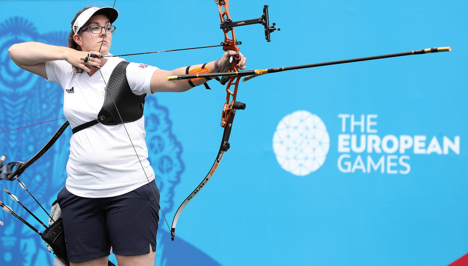 Archer Sarah Bettles won team archery gold for Team GB at the recent European Games in Minsk.