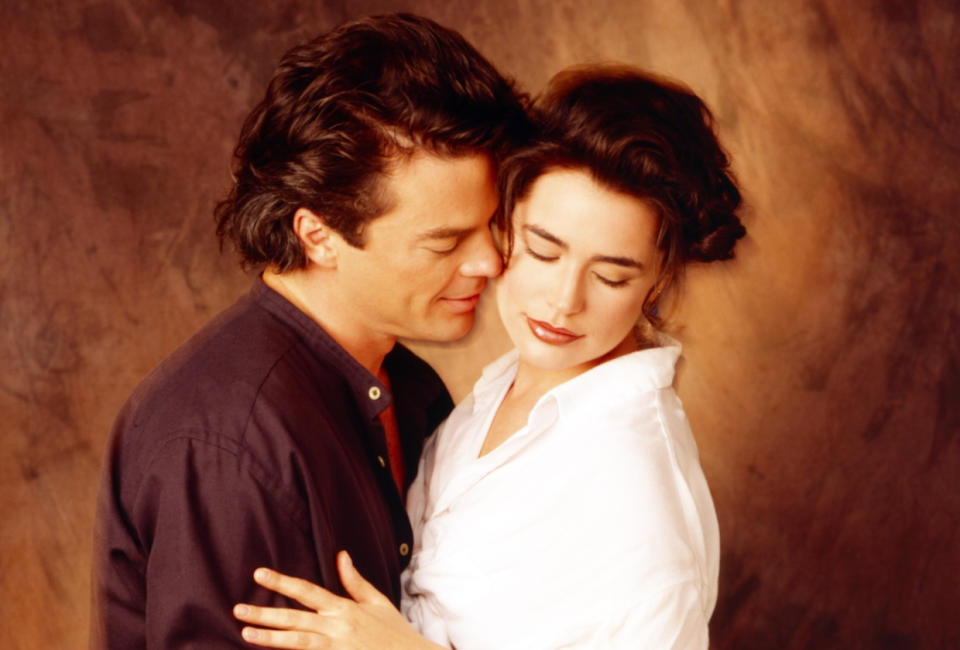 Wally Kurth & Rena Sofer circa 1993 <cite>ABC/Everett Collection</cite>